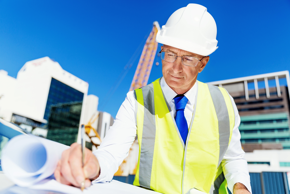 Engineer,Builder,At,Construction,Site